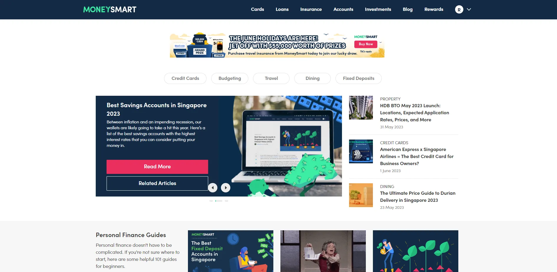 Screenshot: MoneySmart